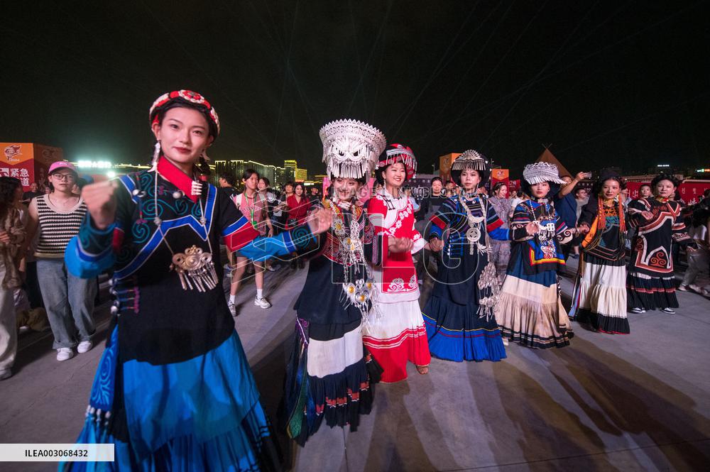 CHINA-SICHUAN-YI ETHNIC GROUP-TORCH FESTIVAL (CN)