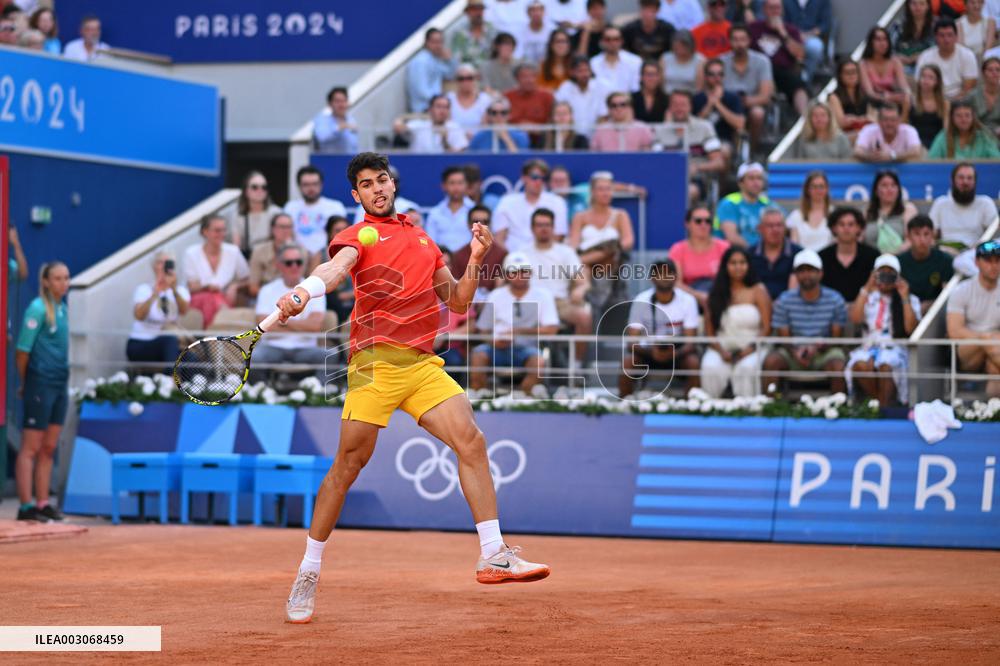 Paris 2024 - Carlos Alcaraz Secound Round