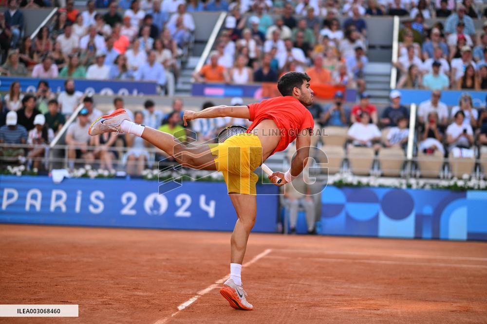 Paris 2024 - Carlos Alcaraz Secound Round