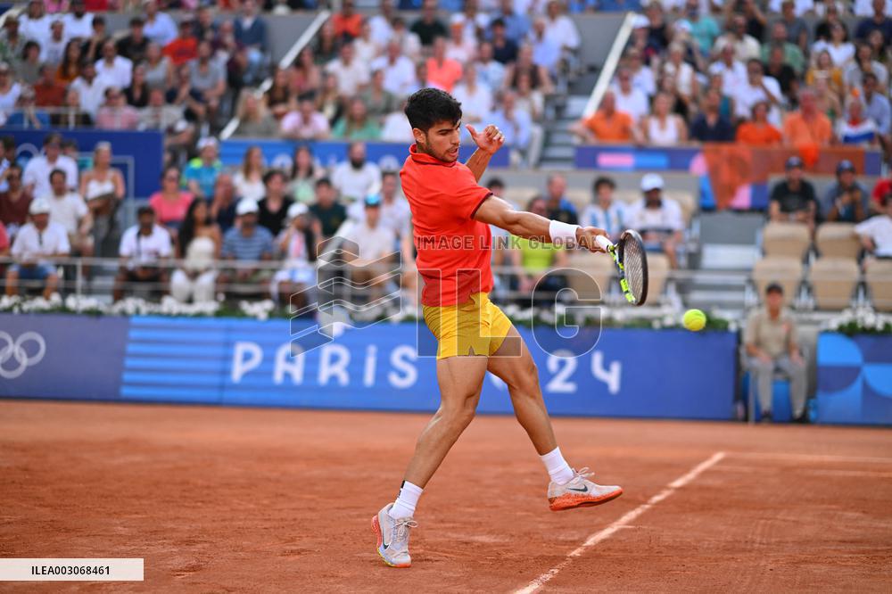 Paris 2024 - Carlos Alcaraz Secound Round