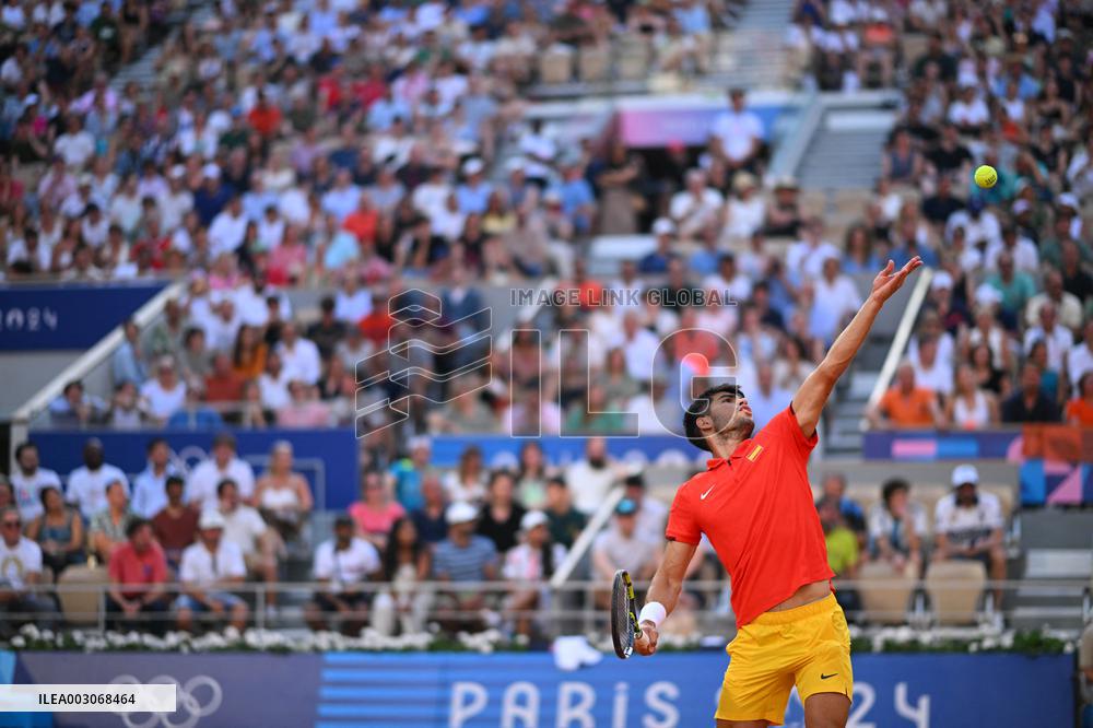 Paris 2024 - Carlos Alcaraz Secound Round