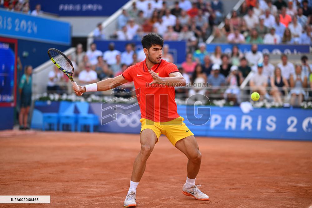 Paris 2024 - Carlos Alcaraz Secound Round