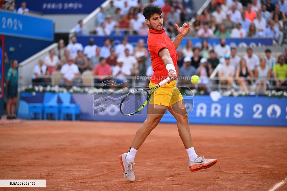 Paris 2024 - Carlos Alcaraz Secound Round
