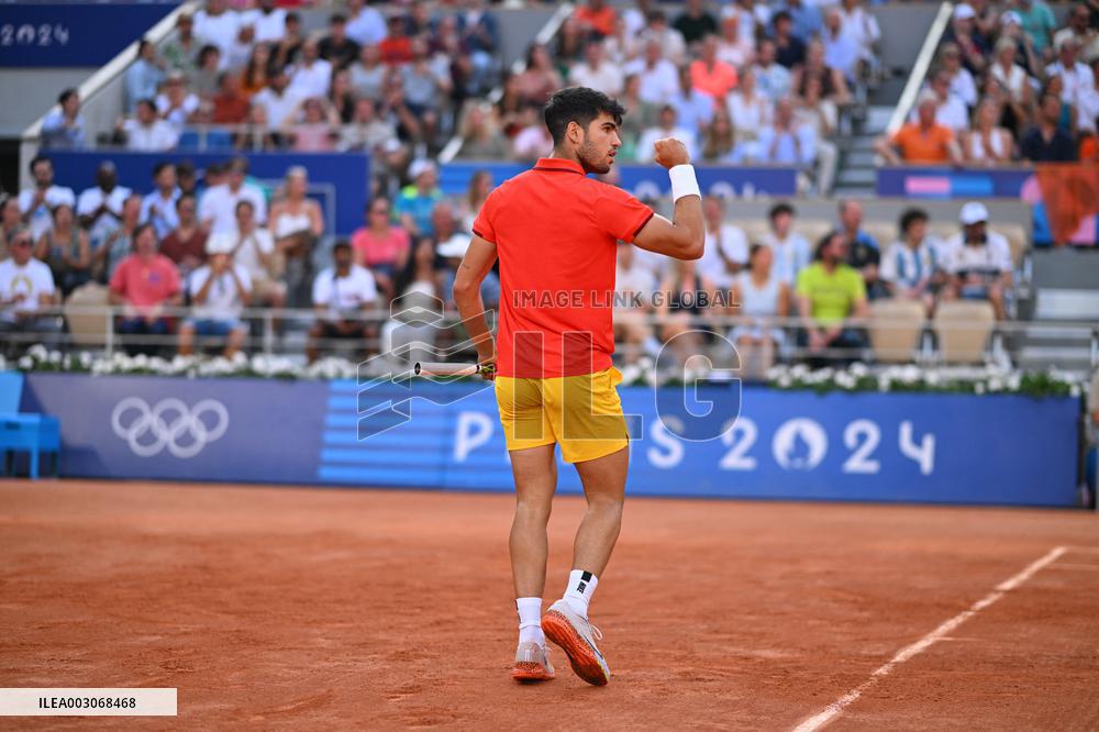 Paris 2024 - Carlos Alcaraz Secound Round