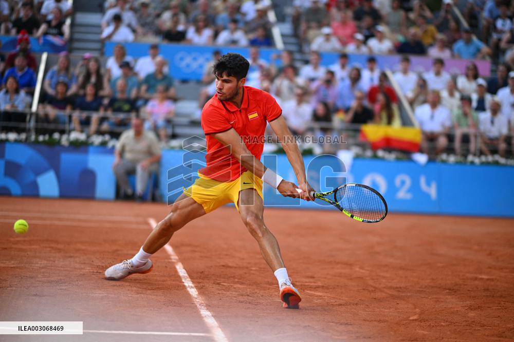 Paris 2024 - Carlos Alcaraz Secound Round