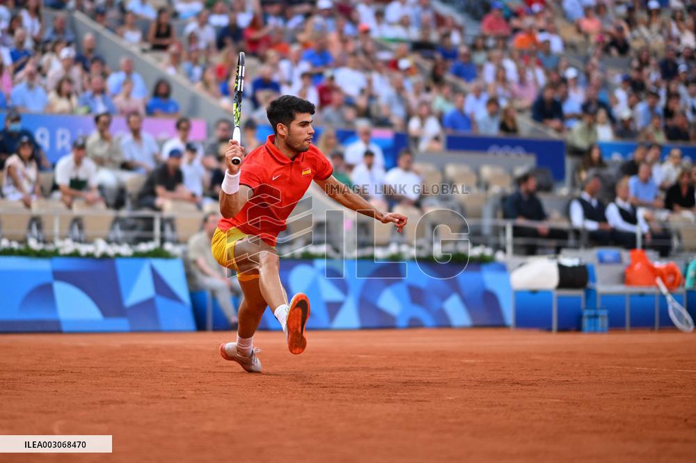 Paris 2024 - Carlos Alcaraz Secound Round