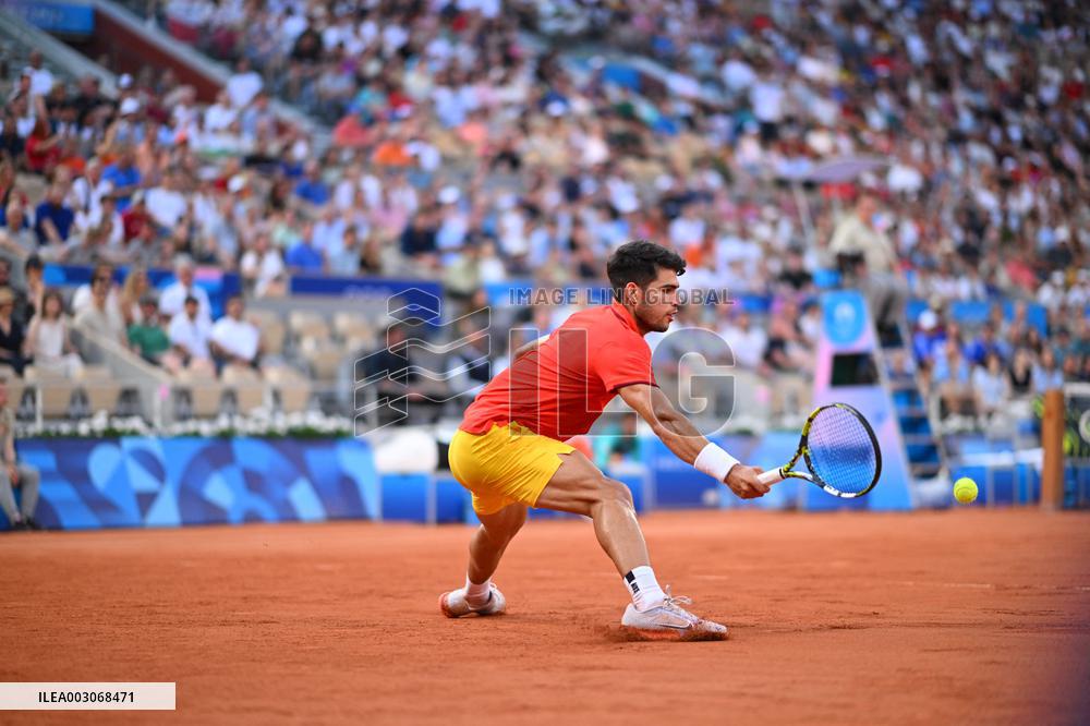 Paris 2024 - Carlos Alcaraz Secound Round