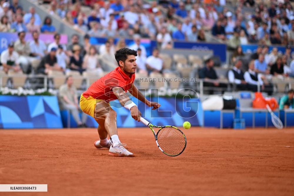 Paris 2024 - Carlos Alcaraz Secound Round