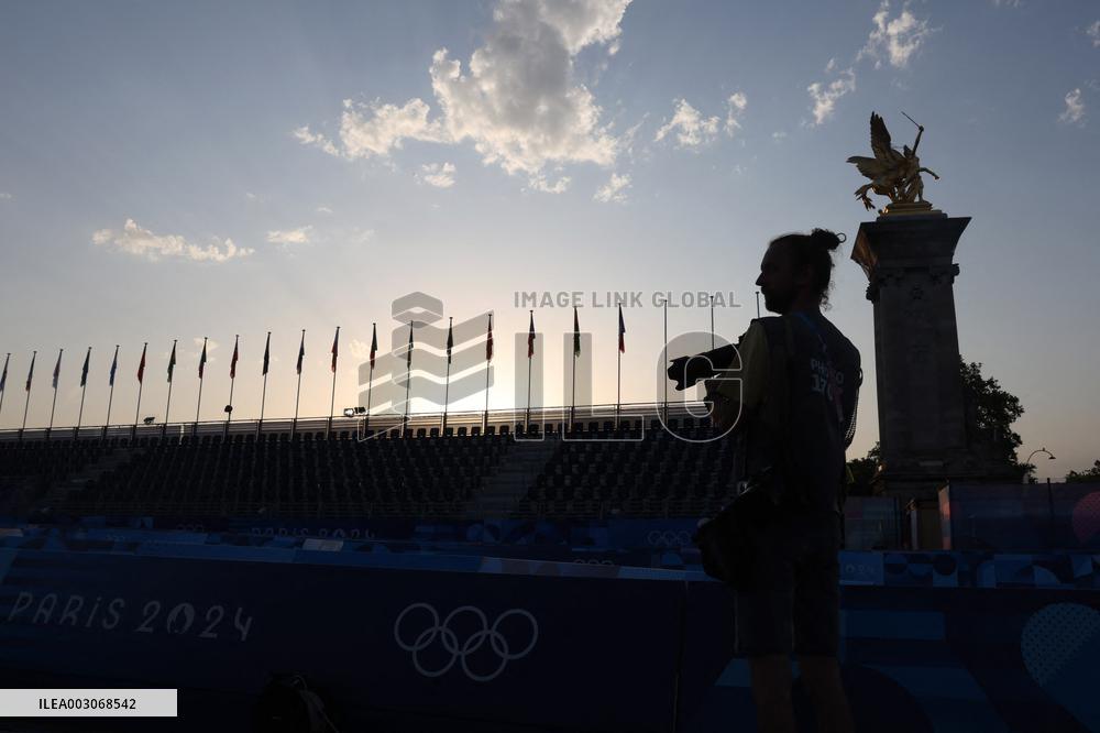 (PARIS2024)FRANCE-PARIS-OLY-TRIATHLON-POSTPONEMENT