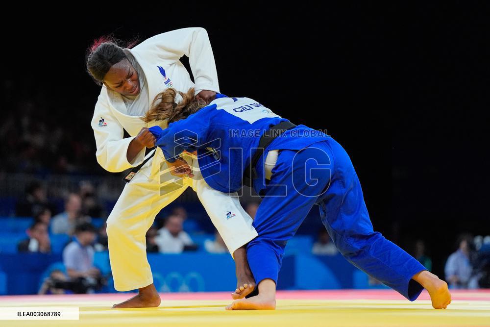Paris 2024 - Judo - Clarisse Agbegnenou v Gili Sharir