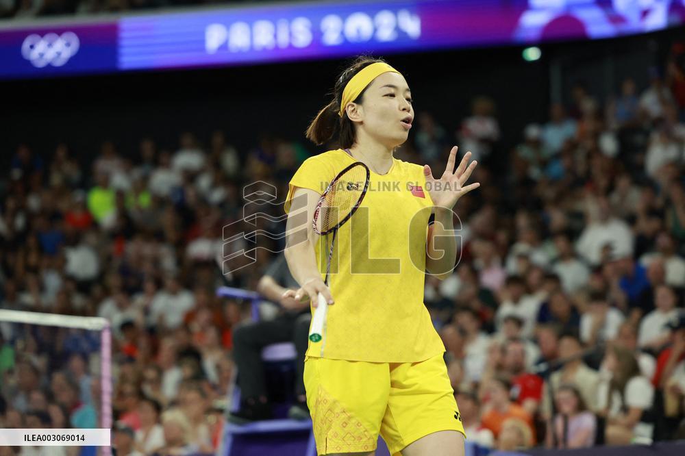 (PARIS2024)FRANCE-PARIS-OLY-BADMINTON