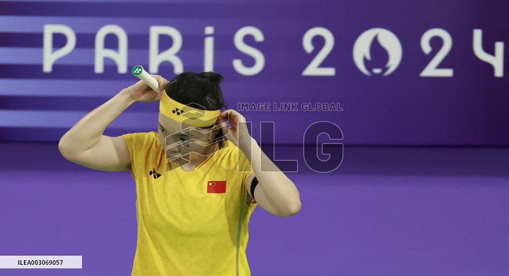 (PARIS2024)FRANCE-PARIS-OLY-BADMINTON