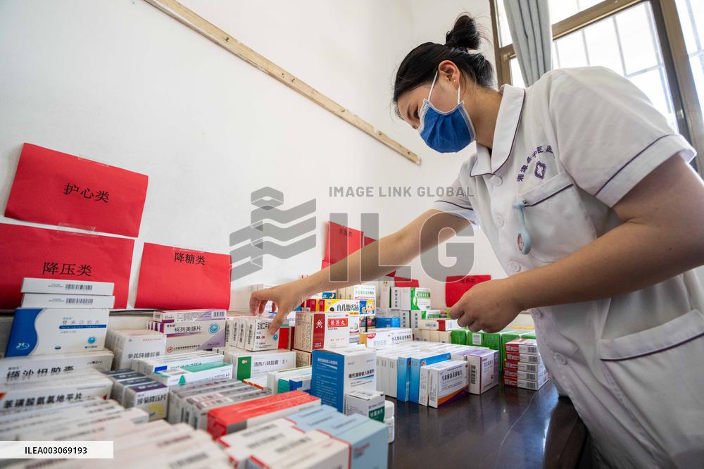 (FOCUS)CHINA-HUNAN-XIANGTAN-JUANSHUI RIVER-DIKE BREACH-RELOCATION SITE (CN)