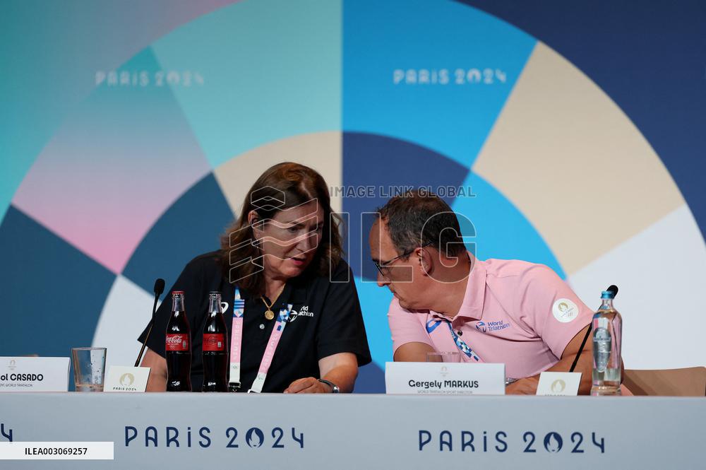 Paris 2024 - Men's Triathlon Postponed Due To Water Quality
