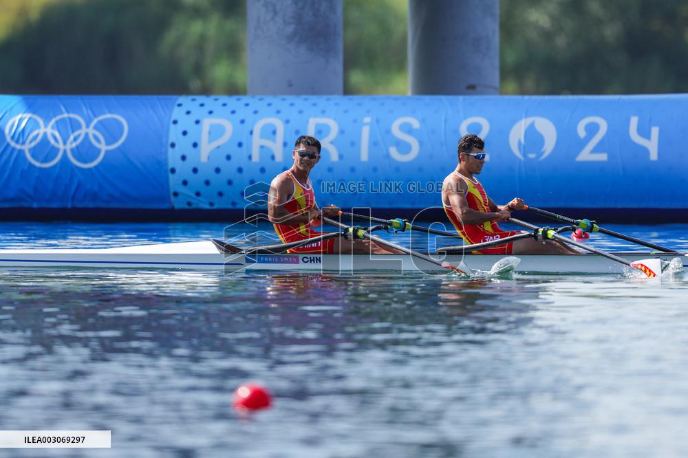 (PARIS2024)FRANCE-VAIRES-SUR-MARNE-OLY-ROWING