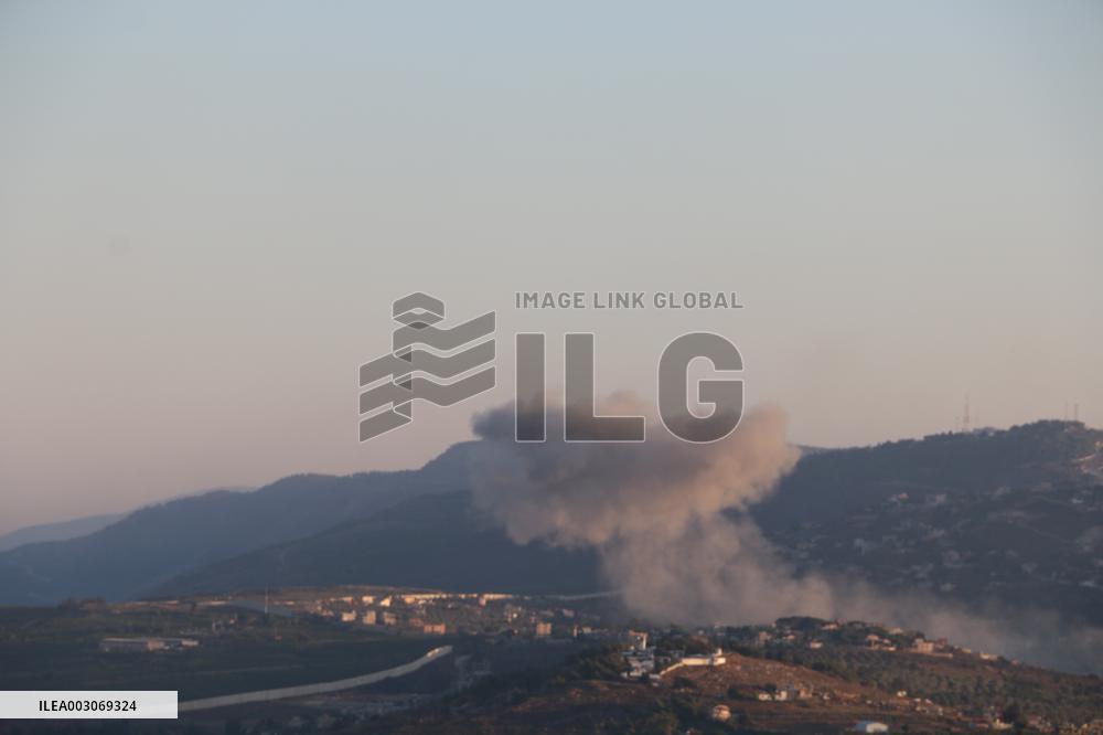 LEBANON-HOULA-ISRAELI AIRSTRIKES