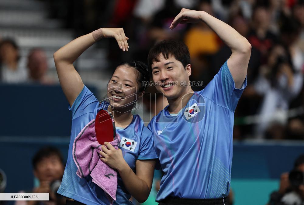 (PARIS2024)FRANCE-PARIS-OLY-TABLE TENNIS
