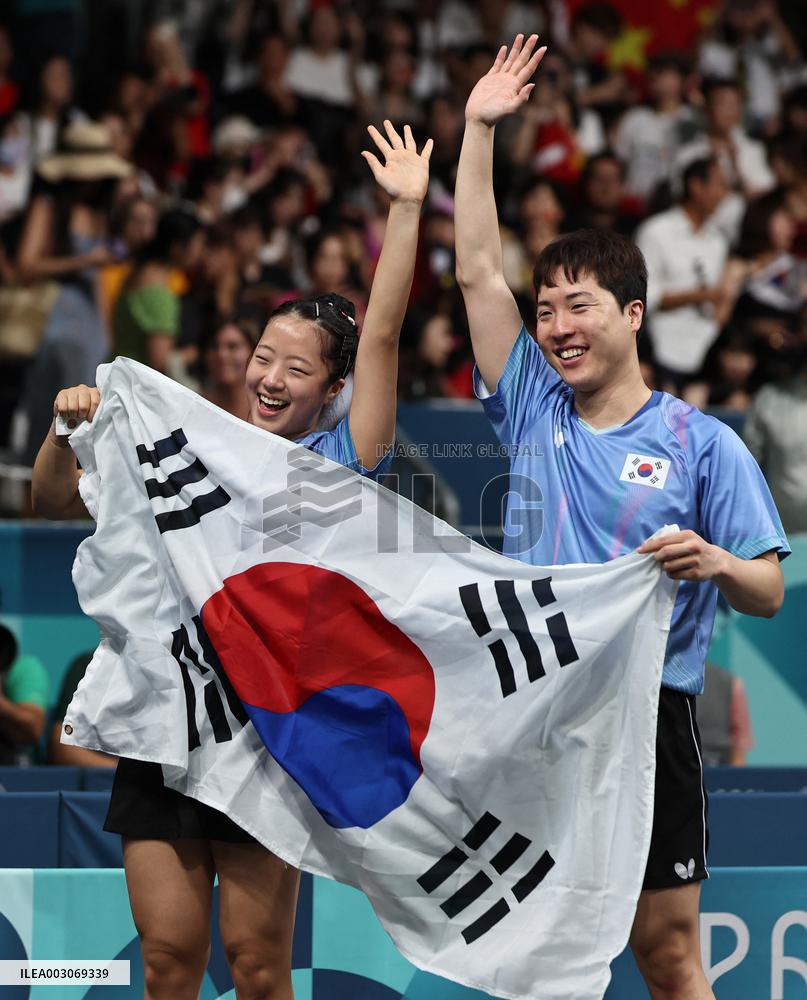 (PARIS2024)FRANCE-PARIS-OLY-TABLE TENNIS