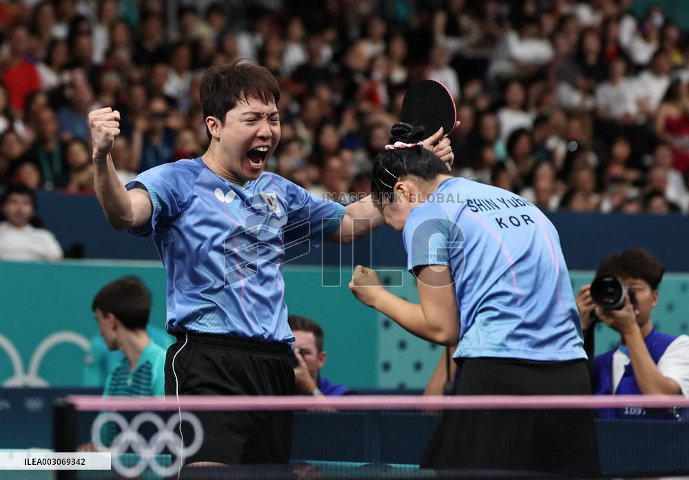 (PARIS2024)FRANCE-PARIS-OLY-TABLE TENNIS