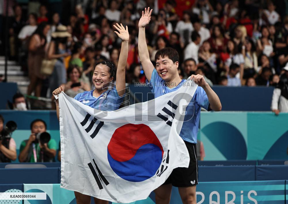 (PARIS2024)FRANCE-PARIS-OLY-TABLE TENNIS