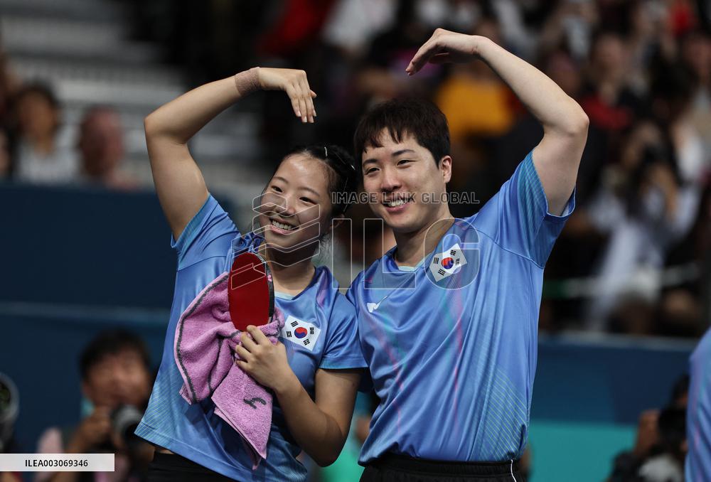 (PARIS2024)FRANCE-PARIS-OLY-TABLE TENNIS