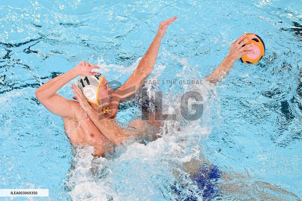 (PARIS2024) FRANCE-SAINT-DENIS-OLY-WATER POLO