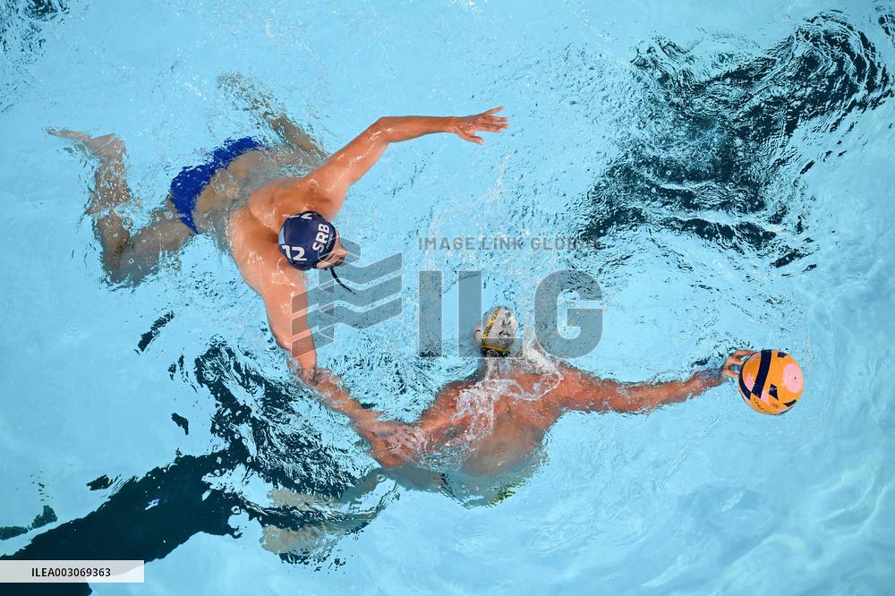 (PARIS2024) FRANCE-SAINT-DENIS-OLY-WATER POLO