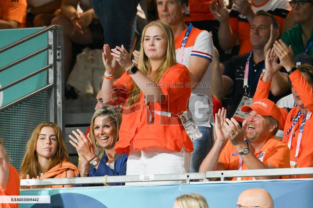 Paris 2024 - Handball - Dutch Royals In The Stands