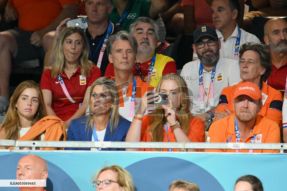 Paris 2024 - Handball - Dutch Royals In The Stands
