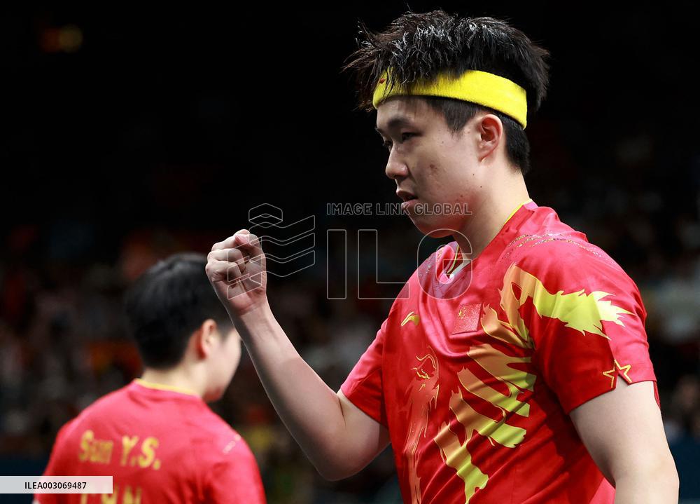 (PARIS2024)FRANCE-PARIS-OLY-TABLE TENNIS