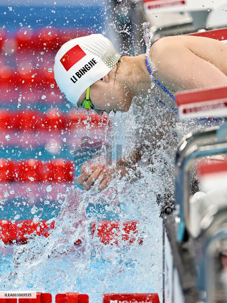 (PARIS2024) FRANCE-PARIS-OLY-SWIMMING
