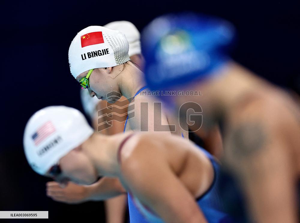 (PARIS2024) FRANCE-PARIS-OLY-SWIMMING