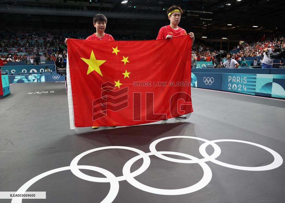 (PARIS2024)FRANCE-PARIS-OLY-TABLE TENNIS