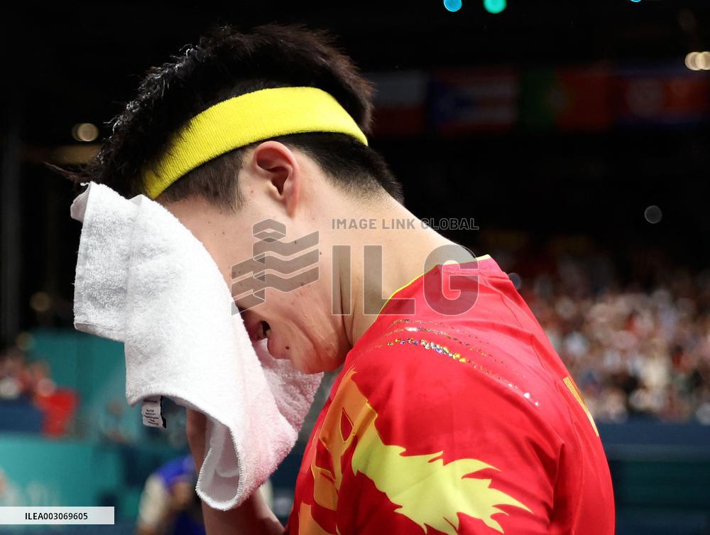 (PARIS2024)FRANCE-PARIS-OLY-TABLE TENNIS