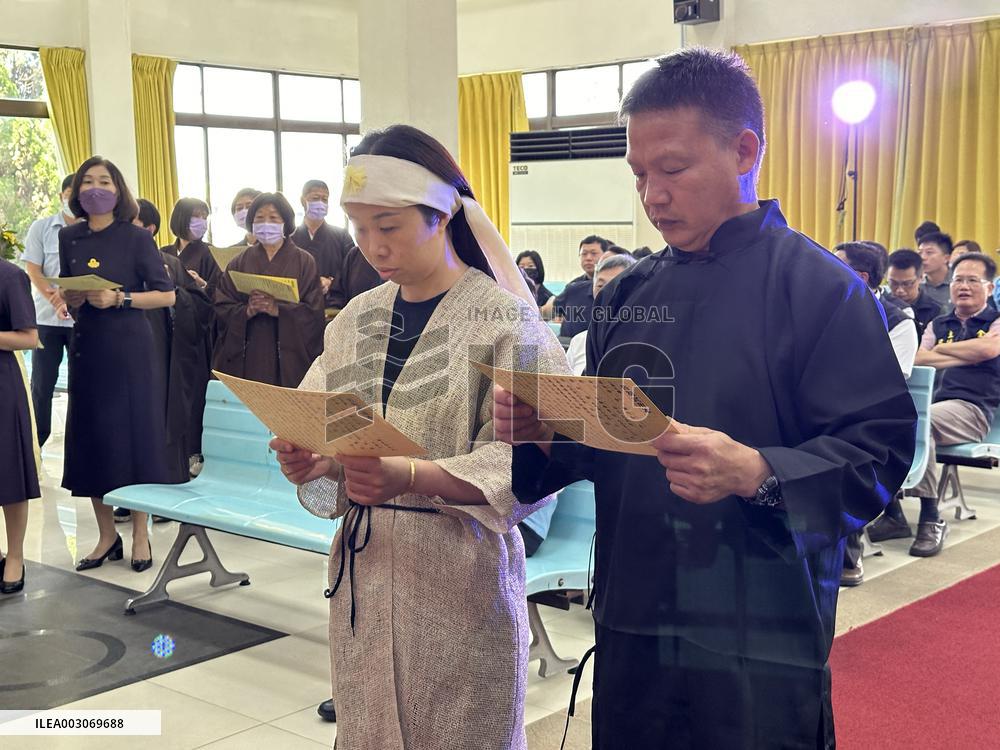 CHINA-KINMEN-BOAT INCIDENT-FISHERMEN-MEMORIAL SERVICE (CN)