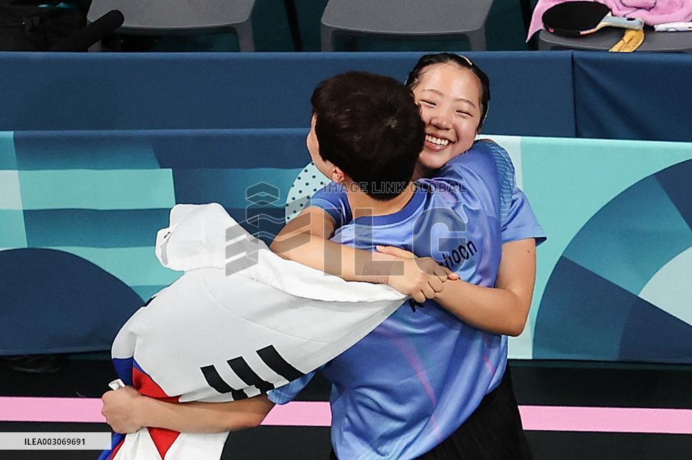 (PARIS2024)FRANCE-PARIS-OLY-TABLE TENNIS