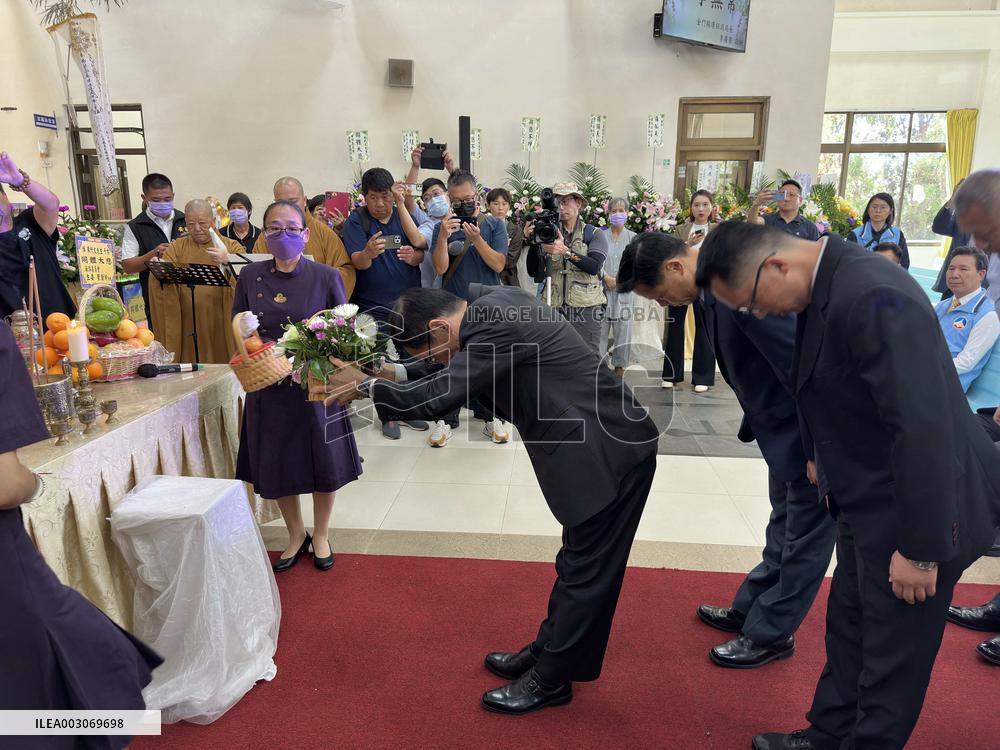 CHINA-KINMEN-BOAT INCIDENT-FISHERMEN-MEMORIAL SERVICE (CN)