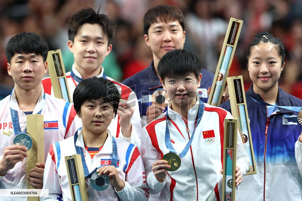 (PARIS2024)FRANCE-PARIS-OLY-TABLE TENNIS