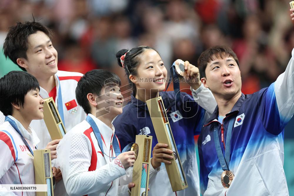 (PARIS2024)FRANCE-PARIS-OLY-TABLE TENNIS