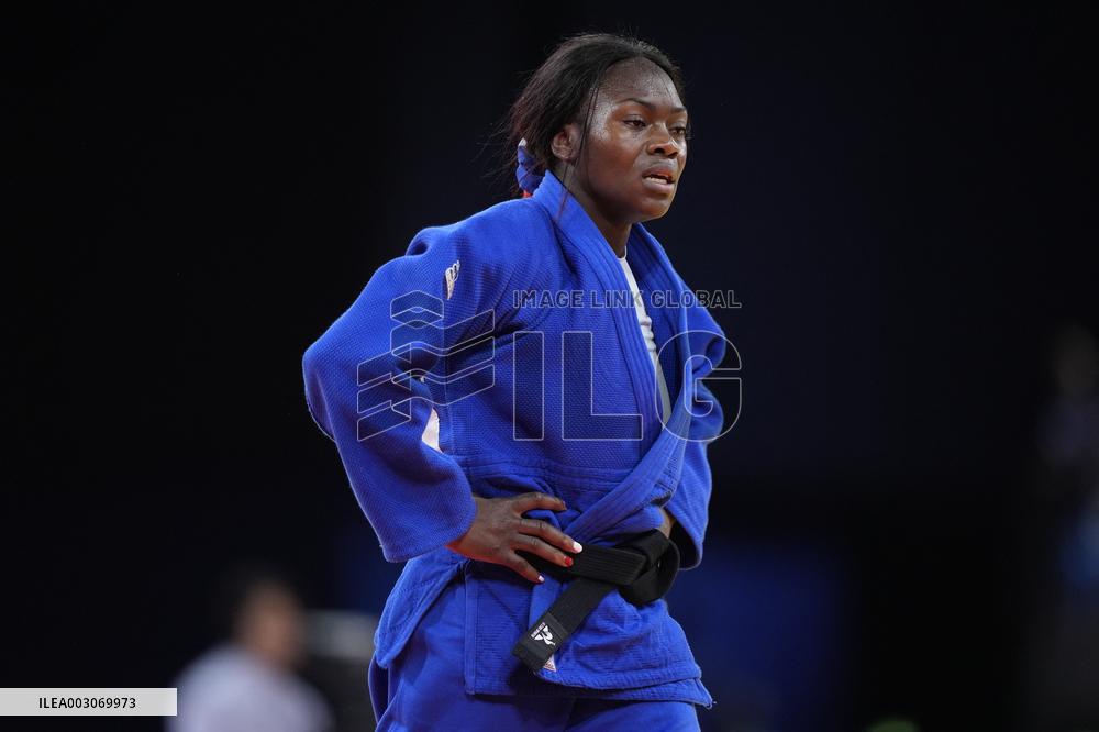 Paris 2024 - Judo - Clarisse Agbegnenou v Andreja Leski