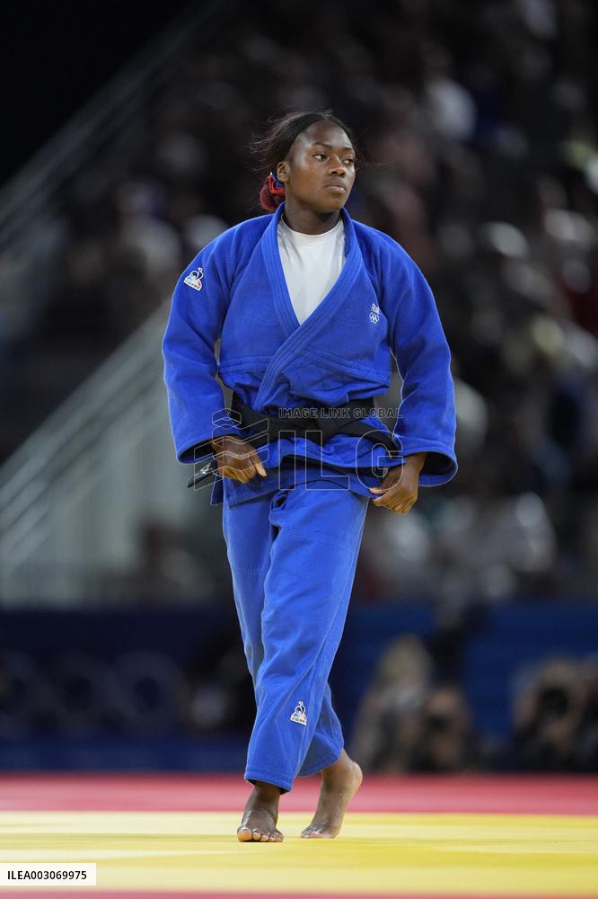 Paris 2024 - Judo - Clarisse Agbegnenou v Andreja Leski