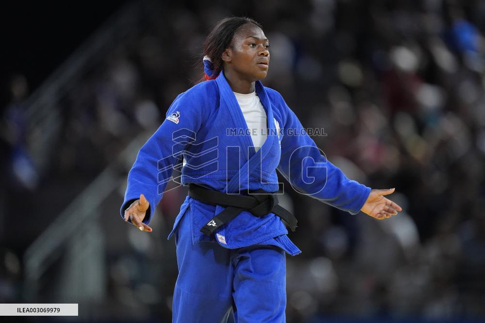 Paris 2024 - Judo - Clarisse Agbegnenou v Andreja Leski