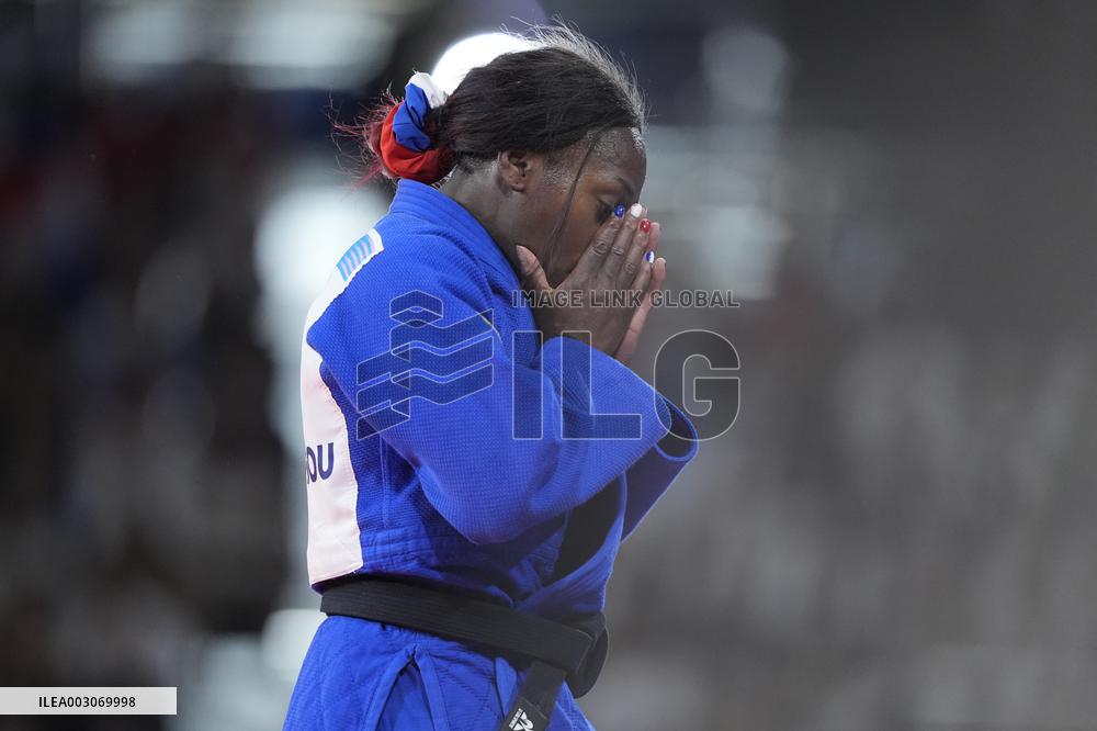 Paris 2024 - Judo - Clarisse Agbegnenou v Andreja Leski
