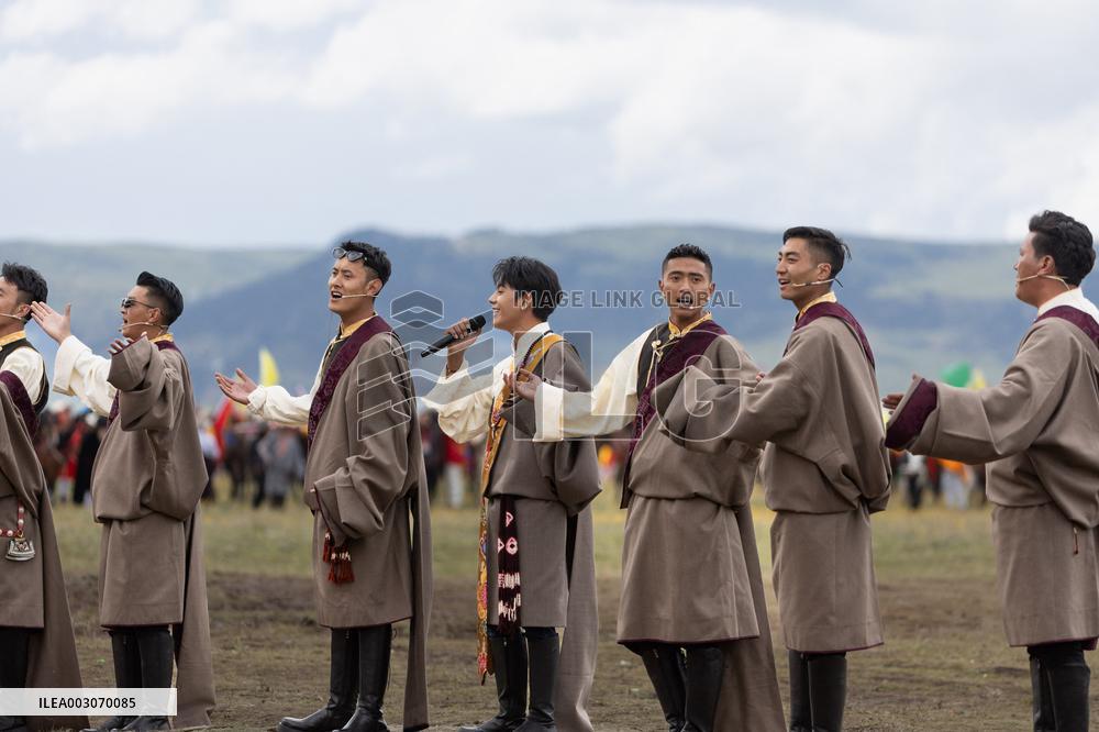 (SichuanMosaics)CHINA-SICHUAN-GARZE-HORSE RACING (CN)