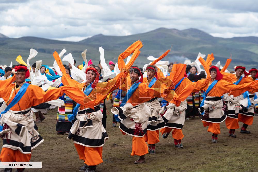 (SichuanMosaics)CHINA-SICHUAN-GARZE-HORSE RACING (CN)