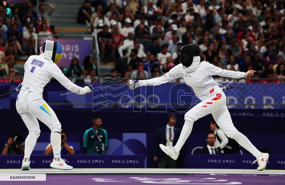 (PARIS2024)FRANCE-PARIS-OLY-FENCING