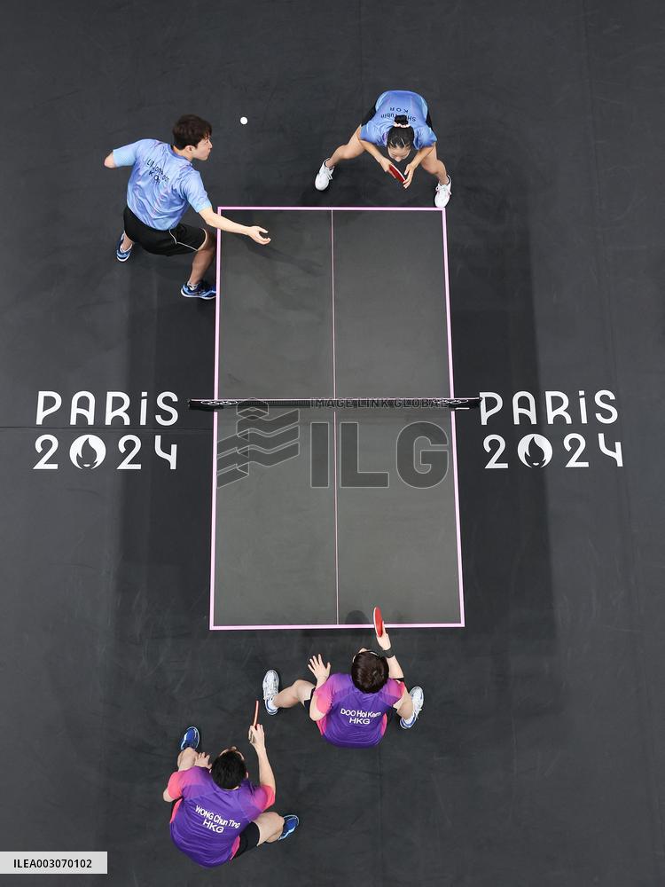 (PARIS2024)FRANCE-PARIS-OLY-TABLE TENNIS