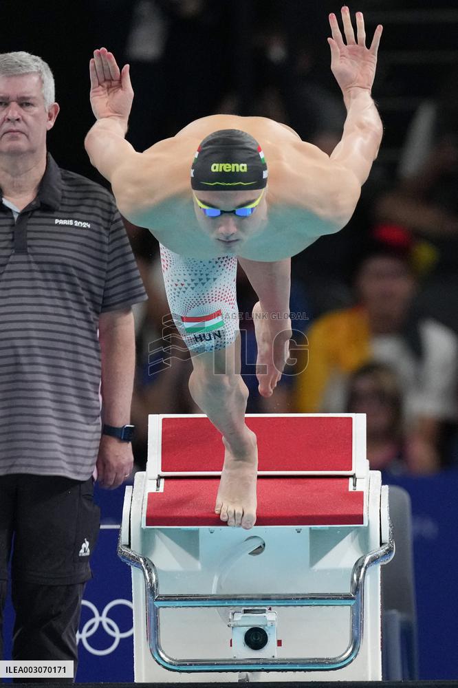 (PARIS2024) FRANCE-PARIS-OLY-SWIMMING