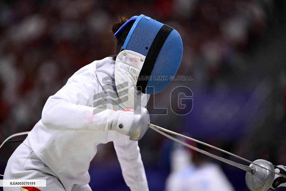 (PARIS2024)FRANCE-PARIS-OLY-FENCING