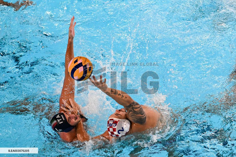 (PARIS2024) FRANCE-SAINT-DENIS-OLY-WATER POLO